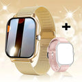 KESHUYOU 2025 Smart Watch 2.01 Inch HD Display Answer Make Call Message Preview Sport Modes DIY Dial Weather Forecast Men Women