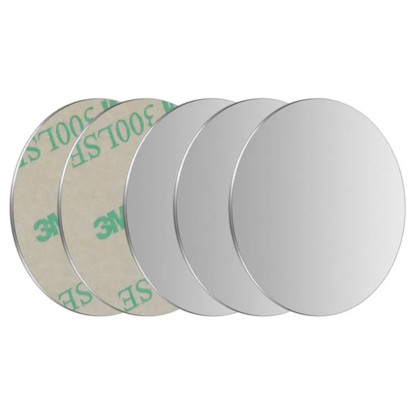 5pcs Sticker Metal Plate disk iron sheet for Magnet Mobile Phone Holder For Magnetic Car Phone Stand holders