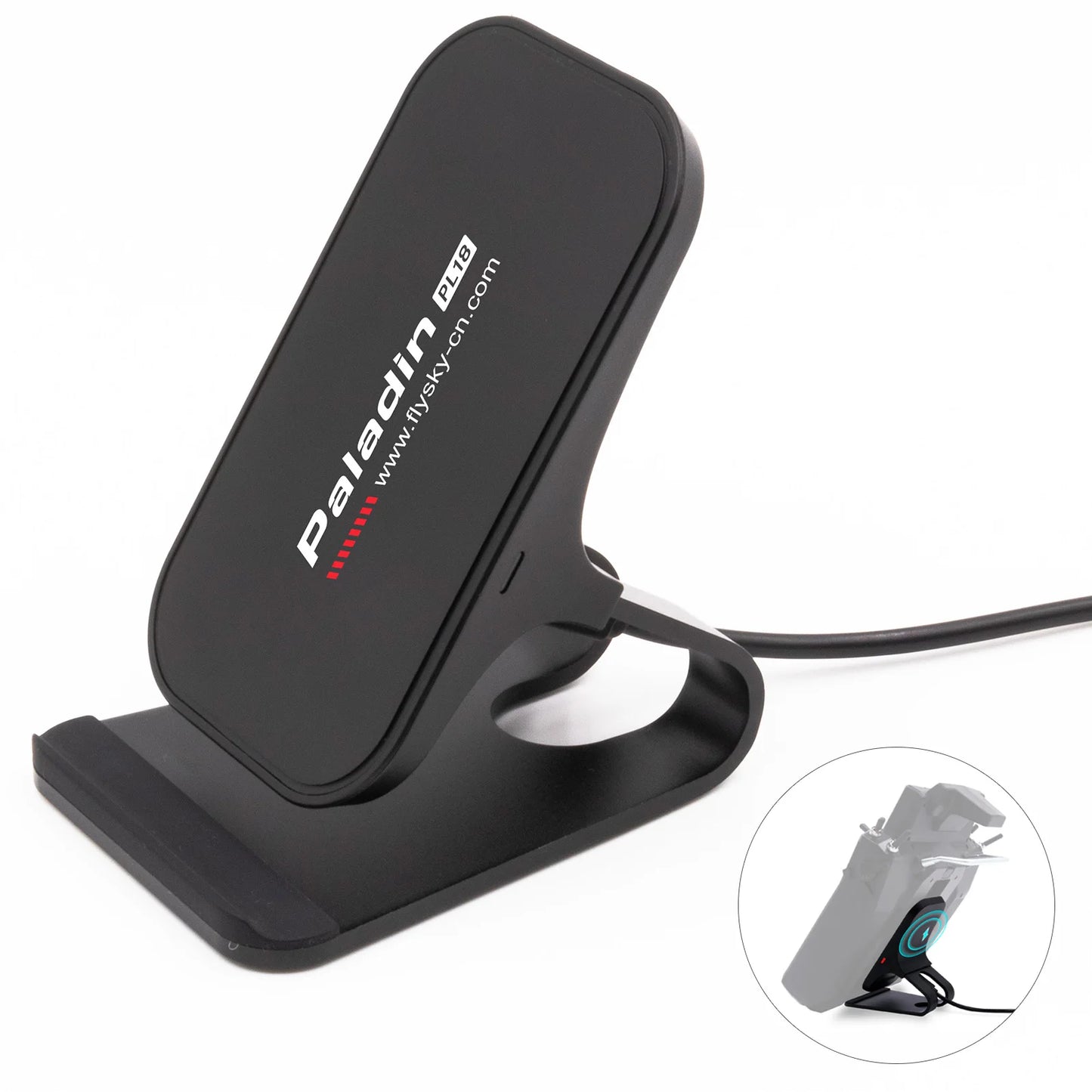 FlySky PL18 Paladin Transmitter Wireless Charger 5V 2.0A input 7h charging time for FS-PL18