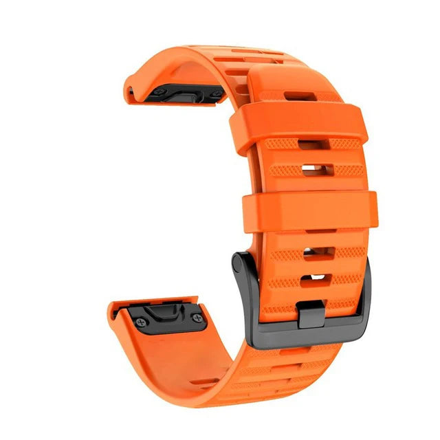26 22 20MM Watch Band Strap For Garmin Fenix 6X 6 Pro 7X 7 7S 8 47mm 51mm E Silicone Wristband Fenix Epix Pro 5S 5 Plus Bracelet