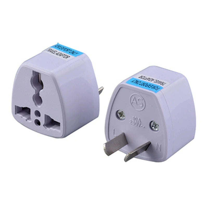 800W Universal US UK AU To EU Plug USA To Euro Europe Travel Wall AC Power Charger Outlet Adapter Converter 2 Round Pin Socket