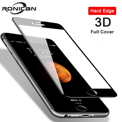 3D 9H Tempered Glass for iPhone 8 7 6 6s Plus 5 5s SE 5C Screen Protector for iPhone X XS Max XR 11 Pro Max Premium protective