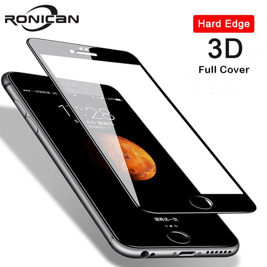 3D 9H Tempered Glass for iPhone 8 7 6 6s Plus 5 5s SE 5C Screen Protector for iPhone X XS Max XR 11 Pro Max Premium protective