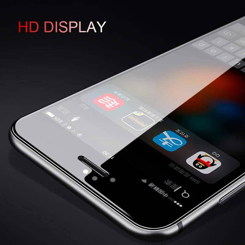3D 9H Tempered Glass for iPhone 8 7 6 6s Plus 5 5s SE 5C Screen Protector for iPhone X XS Max XR 11 Pro Max Premium protective