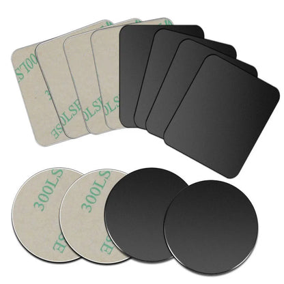 5pcs Sticker Metal Plate disk iron sheet for Magnet Mobile Phone Holder For Magnetic Car Phone Stand holders