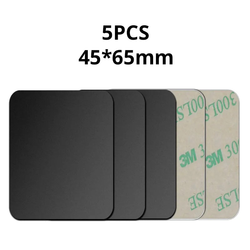 5pcs Sticker Metal Plate disk iron sheet for Magnet Mobile Phone Holder For Magnetic Car Phone Stand holders