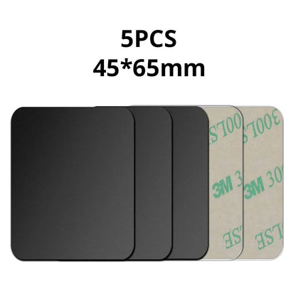 5pcs Sticker Metal Plate disk iron sheet for Magnet Mobile Phone Holder For Magnetic Car Phone Stand holders