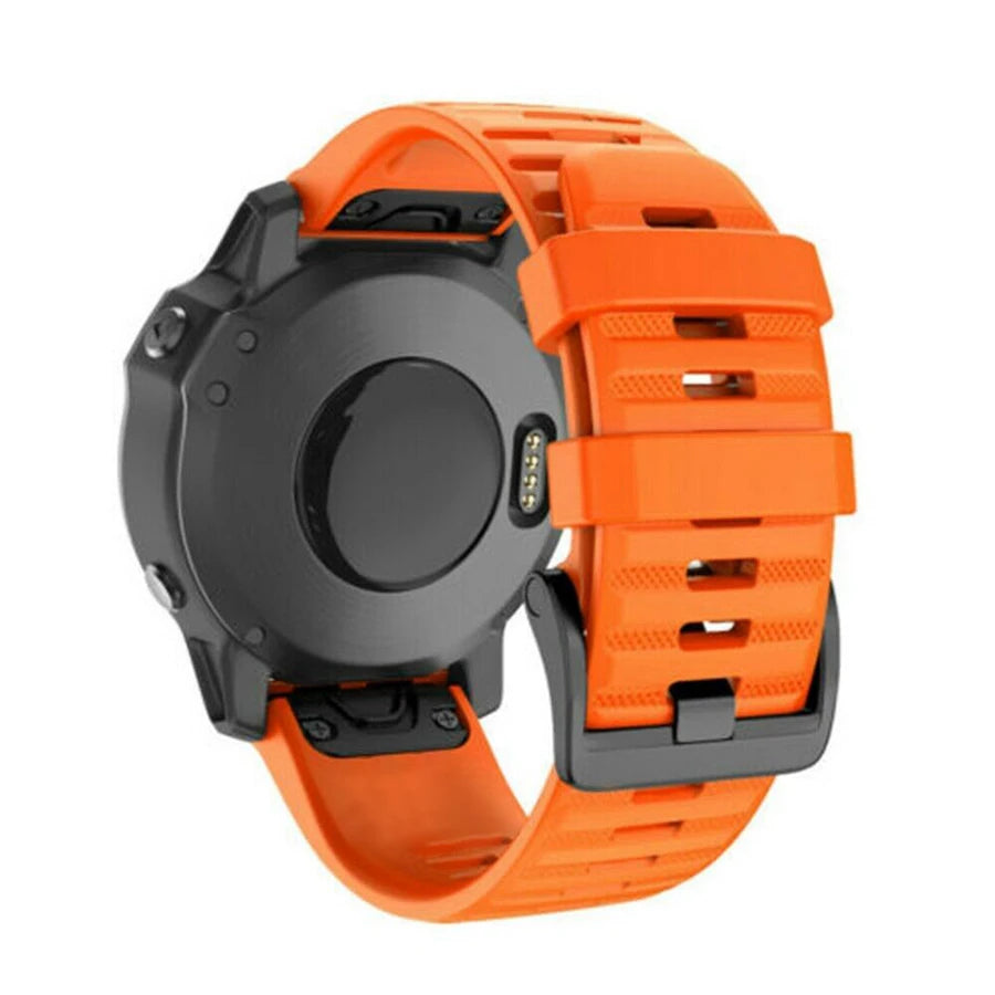 26 22 20MM Watch Band Strap For Garmin Fenix 6X 6 Pro 7X 7 7S 8 47mm 51mm E Silicone Wristband Fenix Epix Pro 5S 5 Plus Bracelet