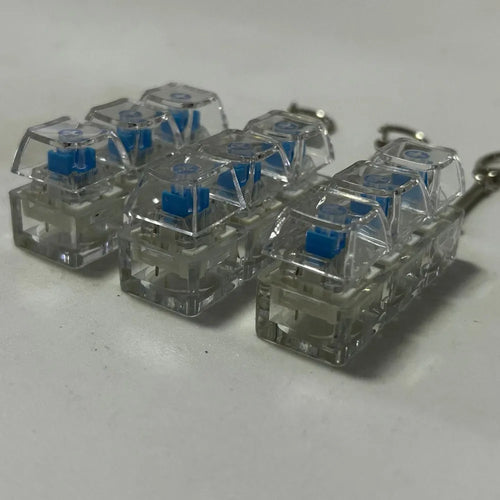 3/4 Keys Finger Keyboard Keycap Stress Relief Fidget Keychain Anti-Stress Toy Key Button For Men And Women