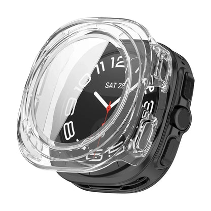 PC Case for Samsung Galaxy Watch 7 Ultra 47mm Tempered Glass Anti-scratch Screen Protector Bumper Protective Cover Accessories