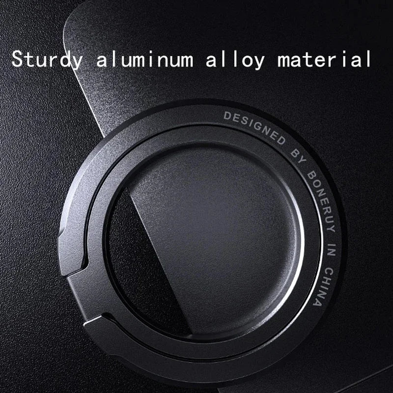 Magnetic Cell Phone Ring Holder Mobile Phone Bracket Removable Cell Phone Kickstand  for MagSafe iPhone 17 16 15 Samsung Xiaomi