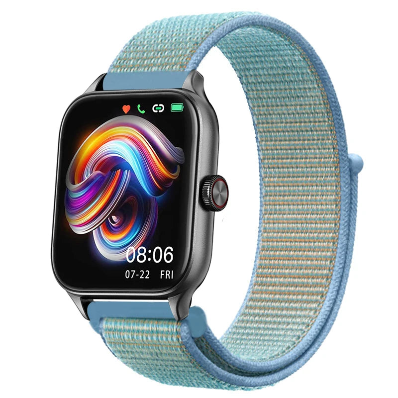 20mm 22mm Nylon Loop For Amazfit GTS4/2/3/3pro/2e/GTS2 Mini/GTR 4 42/47mm/GTR 2e/stratos bracelet for Amazfit bip/U/S/lite strap