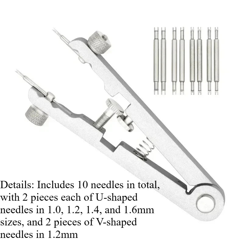 Watch Band Spring Bar Pin Remover Tool 6825 - For Watch Strap Link Removal Adjustment Disassembly Assembly Watch Repair DIY Tool