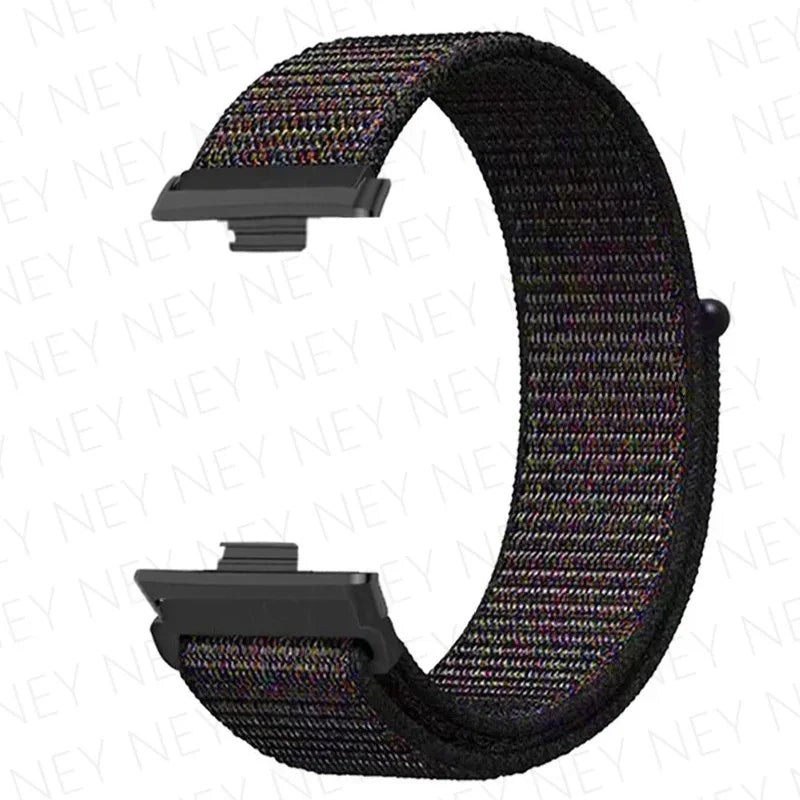 Nylon Strap For Huawei Watch Fit 3 4 Replacement Bracelet Nylon Loop Adjustable Band Soft Wristband Huawei Fit 4 Pro Accessories