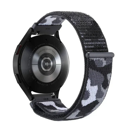 20mm 22mm Nylon Loop Strap For Garmin Forerunner 55 165 265 965 255 Active 5/Vivomove Trend/Vivoactive 5/Venu 3/2 Bracelet Belt