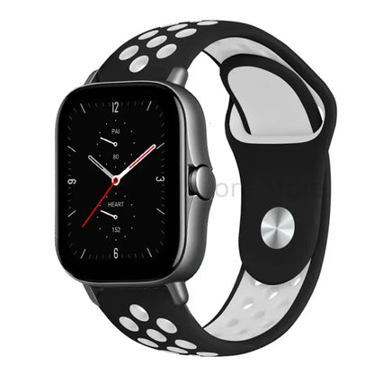 20mm 22mm Bracelet for Amazfit strap Silicone GTS/2/2e/GTS2 Mini/GTR 42mm/47mm/GTR2/2e/stratos Sport Watch band Amazfit bip 6 5