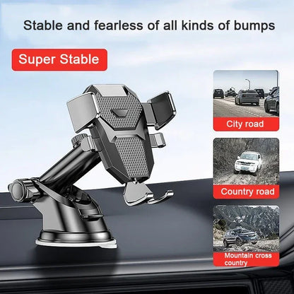NEW Universal Sucker Car Phone Holder 360° Windshield Car Dashboard Mobile Cell Support Bracket for iPhone Samsung Xiaomi