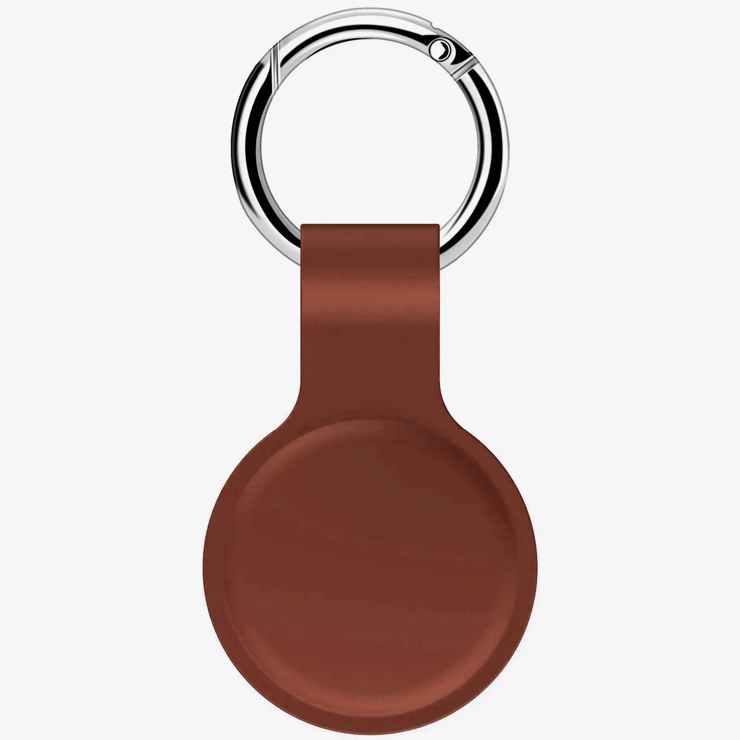 Mini Bluetooth Tag Liquid Silicone Protective Case Anti-Scratch Sleeve with Keychain for Apple AirTag