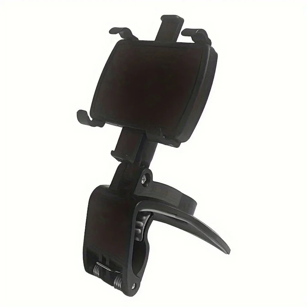 360° Rotatable Car Phone Holder Universal Dashboard Easy Clips Mount Stand Cellphone Holder for GPS Navigation Car Accessories