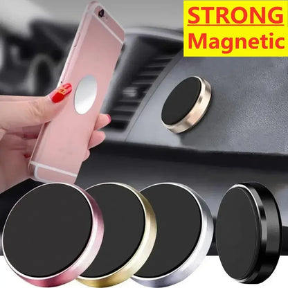 Universal Magnetic Car Phone Holder Dashboard Windshield Mount Sticker Stand for iPhone Samsung Xiaomi Huawei GPS