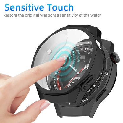 Case for Huawei Watch GT 5/GT5 Pro 46mm 42mm 41mm Screen Protector Case Soft TPU All-Around Protective Bumper Cover Accessories