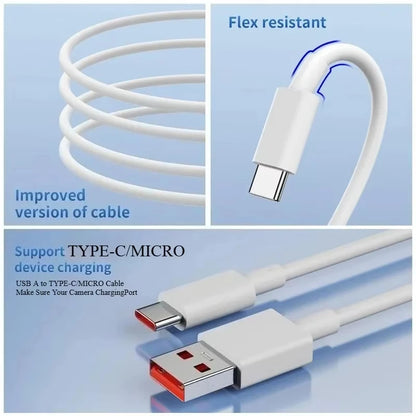 NNBILI USB Type C Cable 1M 1.5M 2M 3M 5M 8M 10M 12M 14M USB C 6A Fast Charge Equipment Universal Cable for Samsung Camera PS5 VR