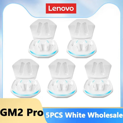 Lenovo GM2 Pro TWS Wireless HIFI Stereo Headset Low Latency Headphones Gaming Music Dual Mode Earbuds Music Sport Headset