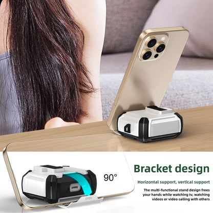 Safety Lock with Magnetic Closure Earphone Case for Airpods Pro 3 & Airpods 1/2/3/4/Pro Elastic Cover Use As Mobile Phone Holder