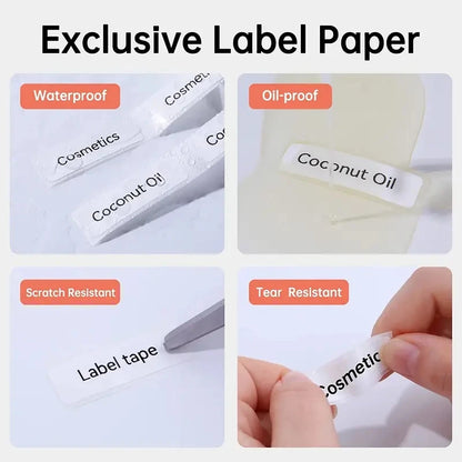 Marklife Thermal Papers White Thermal Self-adhesive Stickers Compatible For P50/S2 Portable Thermal Printer To Gift/Marking/Tape