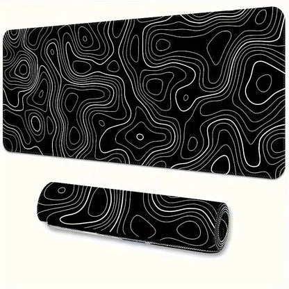 1PC Large Mouse Pads For Desk, Gaming Mouse Pad, Mouse Pad with Stitched Edgesand Non-Slip Rubber Base, Extended Mouse Pad