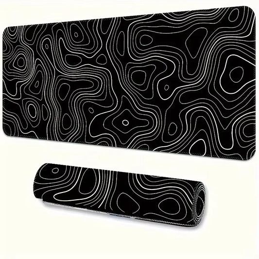 1PC Large Mouse Pads For Desk, Gaming Mouse Pad, Mouse Pad with Stitched Edgesand Non-Slip Rubber Base, Extended Mouse Pad
