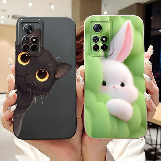 For Xiaomi Poco M4 Pro 5G PocoM4 Cute New Design Phone Case For Poco M4 Pro M 4 M4Pro 4G 5G Shockproof Soft Silicone Cases