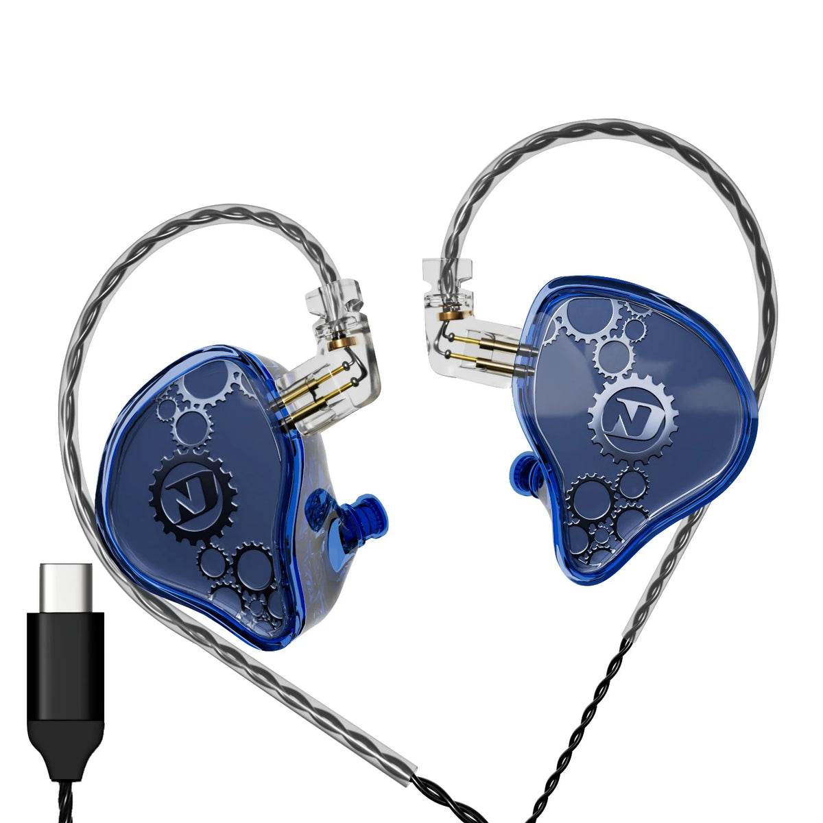 ND Venus headphones hifi wired high-quality in-ear typec interface round hole 3.5 game monitoring ear return
