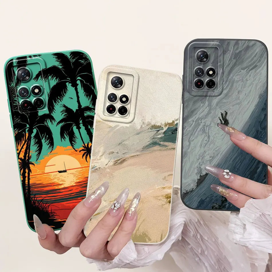 For Xiaomi Poco M4 Pro 5G PocoM4 Cute New Design Phone Case For Poco M4 Pro M 4 M4Pro 4G 5G Shockproof Soft Silicone Cases
