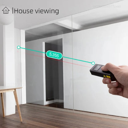 Mijia Smart Laser Range Finder Tape Measure Work with Mi Home APP Laser Rangefinder Distance Meter Digital Device Tools