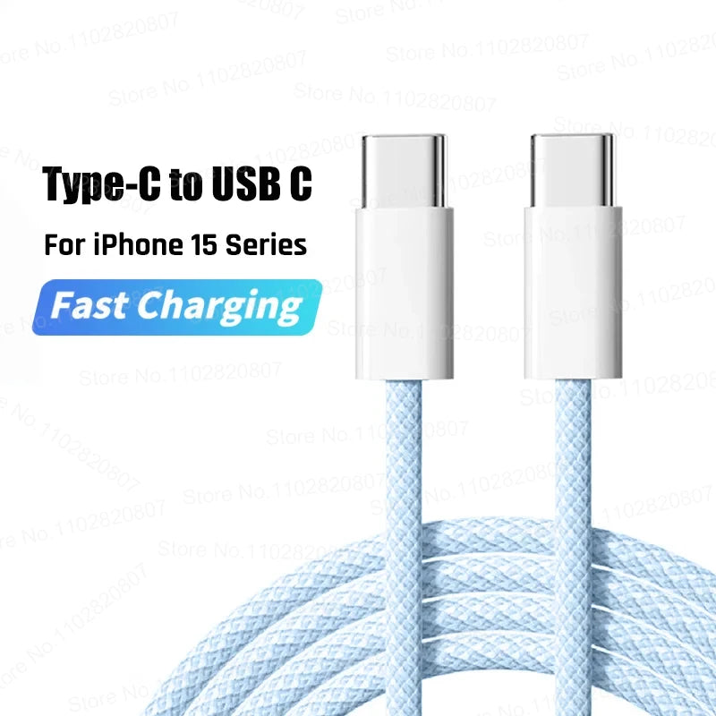 35W USB Cable Connect CarPlay Exclusive For Apple iPhone 16 15 Pro Max Plus USB to Type-C Fast Charging Cables Type-C Data Line