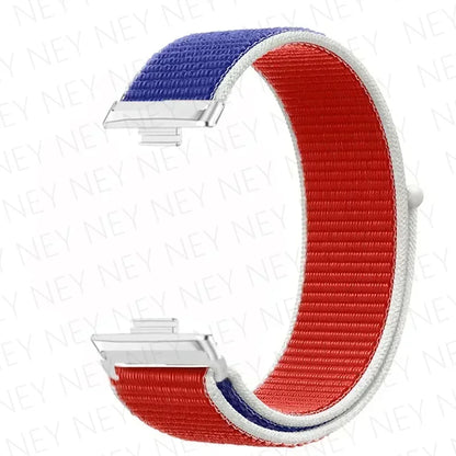 Nylon Strap For Huawei Watch Fit 3 4 Replacement Bracelet Nylon Loop Adjustable Band Soft Wristband Huawei Fit 4 Pro Accessories