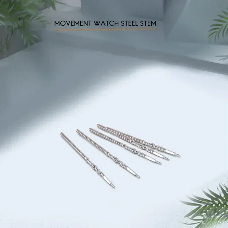 10Pcs 5Pcs 1/2/3/4pcs Movement Watch Steel Stem Crown Kit Watch Of Parts for NH35 NH36 NH38 NH39 Movement Watch Stem Spare Parts