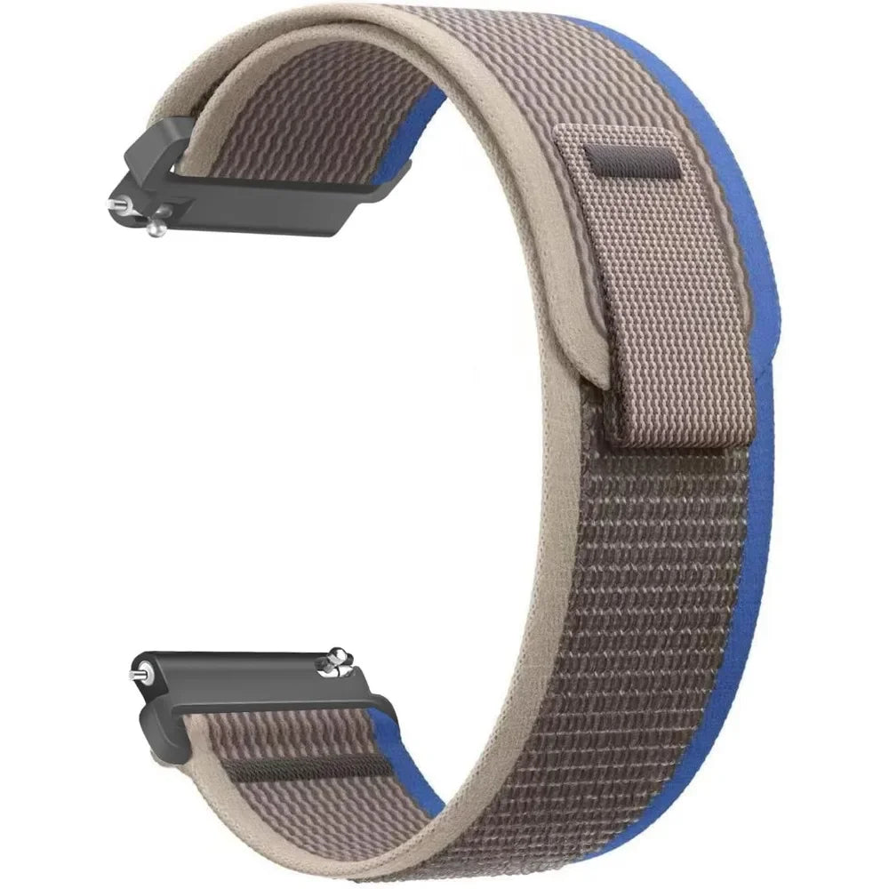 Nylon Band for HaiWei Galaxy Watch 7 6 5 4 40mm 44mm Classic/Active/Gear S3 Frontier 20mm 22mm Sport Loop Strap Amazfit GTS 3 4
