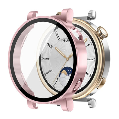 Tempered Glass+Case For Huawei Watch GT4 46mm Full Coverage Bumper Screen Protector Cover For Huawei Watch GT 4 41mm Accessories