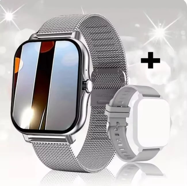 KESHUYOU 2025 New Smart Watch Bluetooth Talking Blood Oxygen/Blood Pressure Monitor Smart Watch for Women Men Holiday Gift