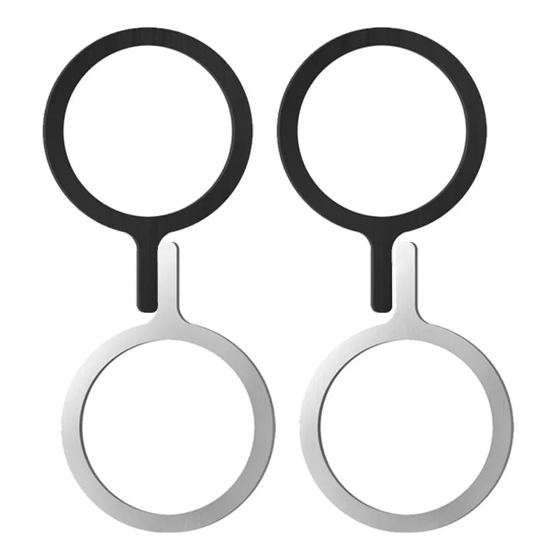 Self Adhesive Metal Ring Iron Sheet Sticker for Phone Case Magsafe Magnetic Wireless Charging Ring for Phone 15