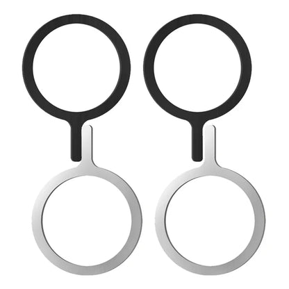 Self Adhesive Metal Ring Iron Sheet Sticker for Phone Case Magsafe Magnetic Wireless Charging Ring for Phone 15