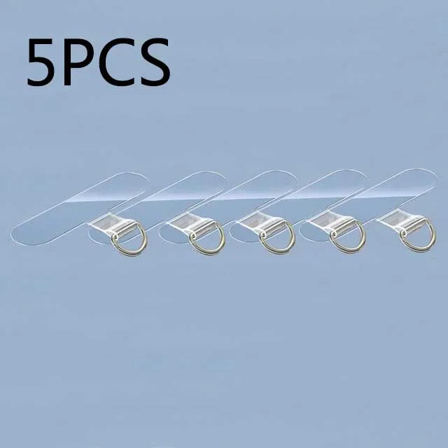 10/5/1Pcs Universal Tpu Mobile Phone Anti-lost Xyun Lanyard Card Gasket Nylon Detachable Phone Hanging Cord Strap Patch Tether