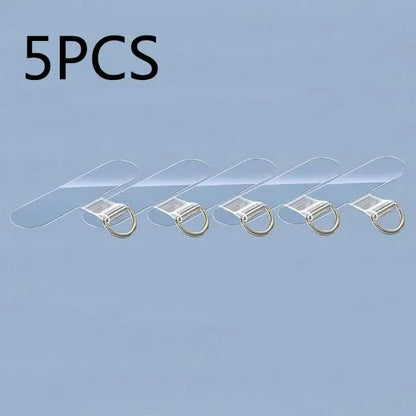 10/5/1Pcs Universal Tpu Mobile Phone Anti-lost Xyun Lanyard Card Gasket Nylon Detachable Phone Hanging Cord Strap Patch Tether
