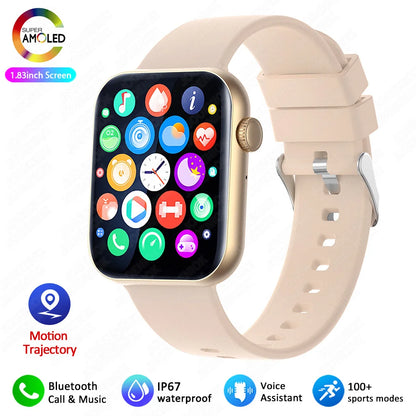 2025New Smartwatch Multi-functional Bluetooth Call Health Monitor Music Control Sports IP68 Waterproof Smart Watch For Men Women