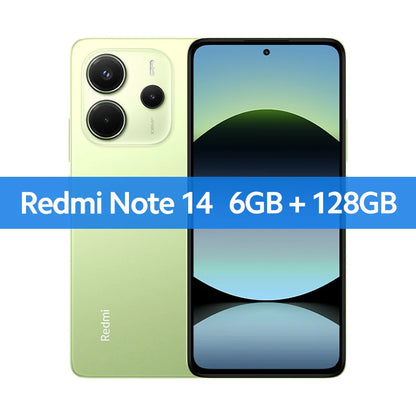 【World Premiere】Global Version Xiaomi Redmi Note 14 MediaTek Helio G99-Ultra 108MP AI 5500mAh 6.67" AMOLED 120Hz Display