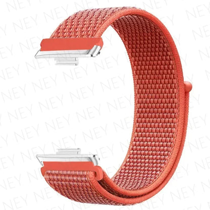 Nylon Strap For Huawei Watch Fit 3 4 Replacement Bracelet Nylon Loop Adjustable Band Soft Wristband Huawei Fit 4 Pro Accessories