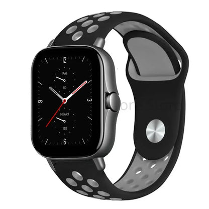 20mm 22mm Bracelet for Amazfit strap Silicone GTS/2/2e/GTS2 Mini/GTR 42mm/47mm/GTR2/2e/stratos Sport Watch band Amazfit bip 6 5