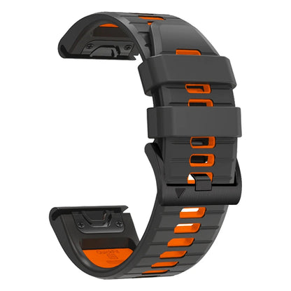 22 26MM Silicone WatchBand Strap For Garmin Fenix 7 7X 6X 6 Pro 5 5X Plus Epix Gen2 Enduro 2 WristStrap QuickFit Release Bracele